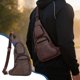 thumbnail image 4 of Bolso de cuero para el pecho para hombres y mujeres, bandolera impermeable, antirrobo, moderno bolso de hombro con correa ajustable para viajes, desplazamientos, deportes, estilo urbano, cajas de alma, 4 of 6