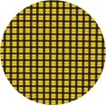 thumbnail image 3 of Round Fitted Tablecloth 52 Inch, Yellow Black Scottish Plaid Round Fitted Tablecolth Fitted Table Cover Water Resistant Tabletop Covers Fabric Table Cover for Dining Table, Buffet Parties and Camping, 3 of 8