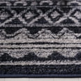 thumbnail image 3 of SAFAVIEH Adirondack Emil Abstract Runner Rug, Ivory/Navy, 2'6" x 10', 3 of 7