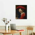 thumbnail image 2 of Awypu Johannes Vermeer Prints Wall Art Poster Artworks Picture Frame Print Poster Wall Art Painting Canvas Gift Decor Home, 2 of 4