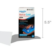 Equate Reusable Hot or Cold Small Compress, 5x10, 1 Count