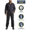 thumbnail image 3 of Bass Creek Outfitters Mens Coveralls - Insulated Water Resistant Workwear Jumpsuit Coveralls for Men, 3 of 7