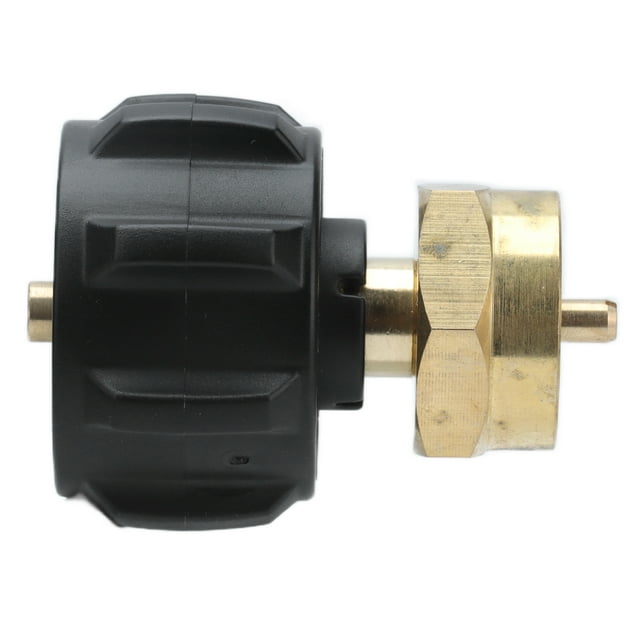 Adaptador de recarga Tanque Acoplador de cilindro Regulador de gas propano Válvula Accesorio QCC1 POL