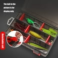 thumbnail image 6 of SIEYIO Grids Container Box Waterproof Fishing Lures Box Fishing Tackle Organizers Case, 6 of 15