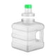 thumbnail image 2 of Dispensador de agua, botella de agua, contenedor de almacenamiento de agua, garrafa de agua de un galón Cuadrado de 75 litros., 2 of 9