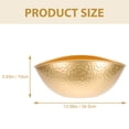 thumbnail image 2 of BESTYASH Golden Iron Popcorn Bowl - 1-Piece Snack Storage Container for Movie , Parties, and Home Use, 2 of 8