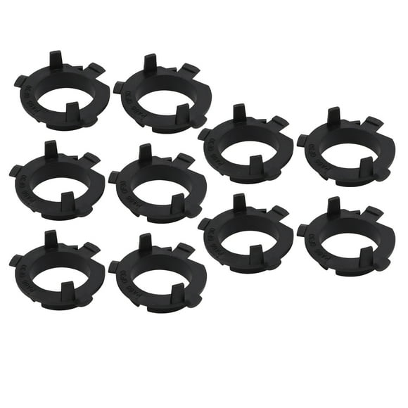 Adaptateur de Base de Phare, 10 Pcs Base d'Ampoule de Phare LED Base d'Ampoule de Phare Performance Solide