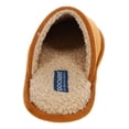 thumbnail image 5 of Dockers Boy's Scuff Slippers, Microsuede Slip-On, Tan, Size 11/12, 5 of 6