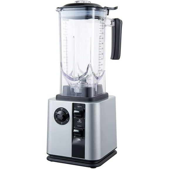 74.39oz 1000W Silent Glass Cup Blender, Commercial Ice Crusher Milkshake Machine, Compact Easy Clean for Home