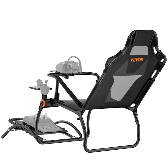 STAWAY Adjustable & Foldable Racing Wheel Stand for Logitech G923/G920/G29 - Sturdy Carbon Steel Frame, Compatible with Thrustmaster & Fanatec, Space-Saving Design for Comfort