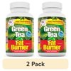 (2 pack) Applied Nutrition Green Tea Fat Burner - 90 Liquid Soft-Gels - Increases Calorie Burning & Supplies Powerful Antioxidants - 45 Total Servings