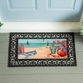 thumbnail image 2 of Evergreen Beach Time Sassafras Indoor Outdoor Switch Doormat 1'10"x10" Multicolored, 2 of 2