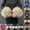 White, variant on Leaveforme 1 Pair Women Cuffs Solid Color Faux Fur Autumn Winter Windproof Fluffy Wristbands for Daily Wear