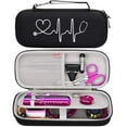 thumbnail image 1 of Estuche rígido para estetoscopio 3M Littmann Classic III, Lightweight II SE, Cardiology IV, MDF Acoustica Deluxe, espacio adicional para martillo de percusión Taylor y linternas, color negro Rojo Verde Cocina, Decoración y Otros, 1 of 5