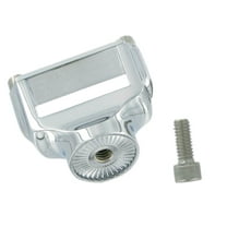 Kuryakyn Curved Side License Plate Mount Chrome (3186)