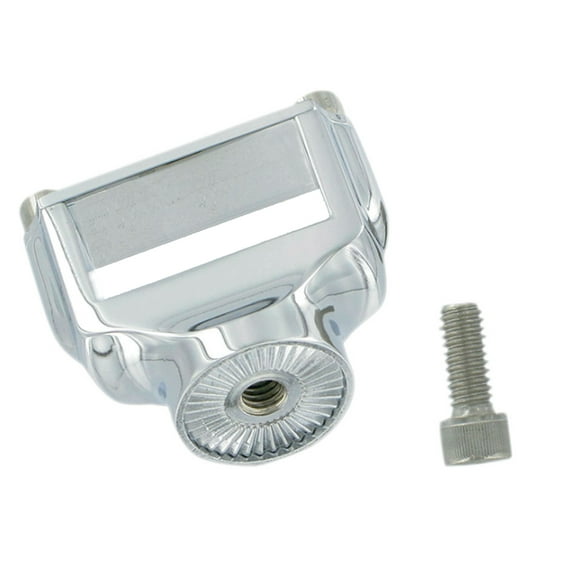 Kuryakyn Curved Side License Plate Mount Chrome (3186)