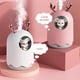 thumbnail image 3 of Kearding Humidificador de aire de 300ml, difusor de Aroma con protección de apagado, rociador de SPA para baño, atomizador de niebla de bajo ruido, Humidificadores Rosado USB Kearding HA063799-02, 3 of 6