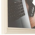 thumbnail image 3 of ArtToFrames 5x7 Inch White Picture Frame, This White Wood Poster Frame is Great for Your Art or Photos, Comes with Regular Glass (4318), 3 of 8