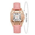 thumbnail image 3 of HBFAGFB Womens Watch Fashion SimpleSquare Diamond Belt Ladies Watch Versatile Daily Wear Pink, 3 of 3