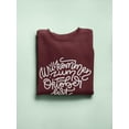 thumbnail image 3 of Oktoberfest Willkommen Lettering Sweatshirt Women -Image by Shutterstock, Female 3X-Large, 3 of 4