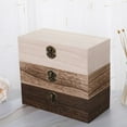 thumbnail image 5 of Home Textile Storage Storage Case Wooden Box C, 5 of 9