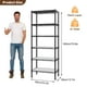 thumbnail image 3 of Estantería de Almacenamiento Ajustable de Metal de 6 Niveles,Estante Organizador Metálico para el Baño,Cocina,Anaquel Metálico Multiusoscon Hoja ,60x35.5x180CM (Negro), 3 of 8