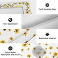 thumbnail image 5 of Sunflower Bees Outdoor Rug 3x5 Ft, Non Slip Washable Area Rug, Spring Summer Farmhouse Floral Watercolor Patio Rugs Carpet Runner, Large Floor Mat for Indoor/Outdoor Deck Porch Camping, 5 of 8
