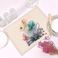 thumbnail image 7 of 2024 Placemat Cute Rabbit Printed Linen Happy Easter Dinning Table Mats Kitchen r Insulation Cup Mats Restaurant Meal Mat, 7 of 7