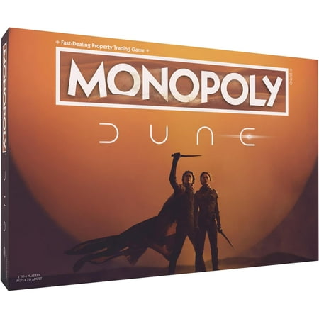 USAopoly Monopoly Dune Edition Board Games, Plastic, 2 in