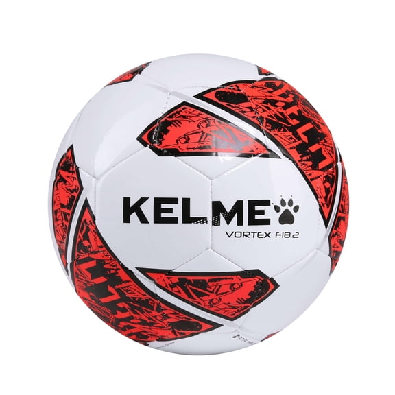 KELME Futsal Soccer Ball - Indoor Sala Ball Pelota de Futbol (White/Orange,