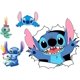 thumbnail image 1 of Vinilos decorativos QUANZHOUTIANDI Arte de pared Lilo y Stitch, 1 of 5