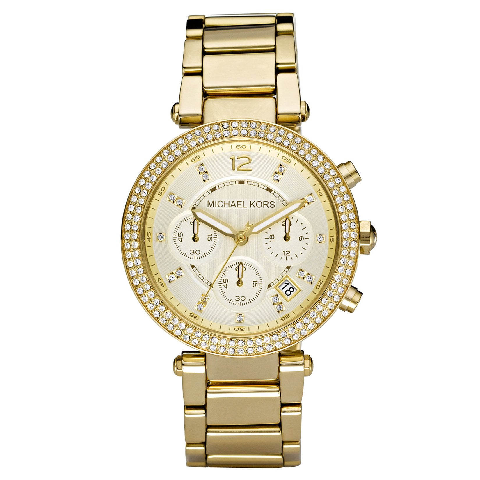 Michael Women's Camille Crystal Stainless Steel Watch MK5869 -