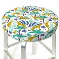 thumbnail image 6 of Goofa Summer Leopard Printed Stool Covers Round, Waterproof Round Bar Stool Covers Anti-Slip Round Bar Stool Seat Cover with Elastic Bands Durable -13 inch, 6 of 7