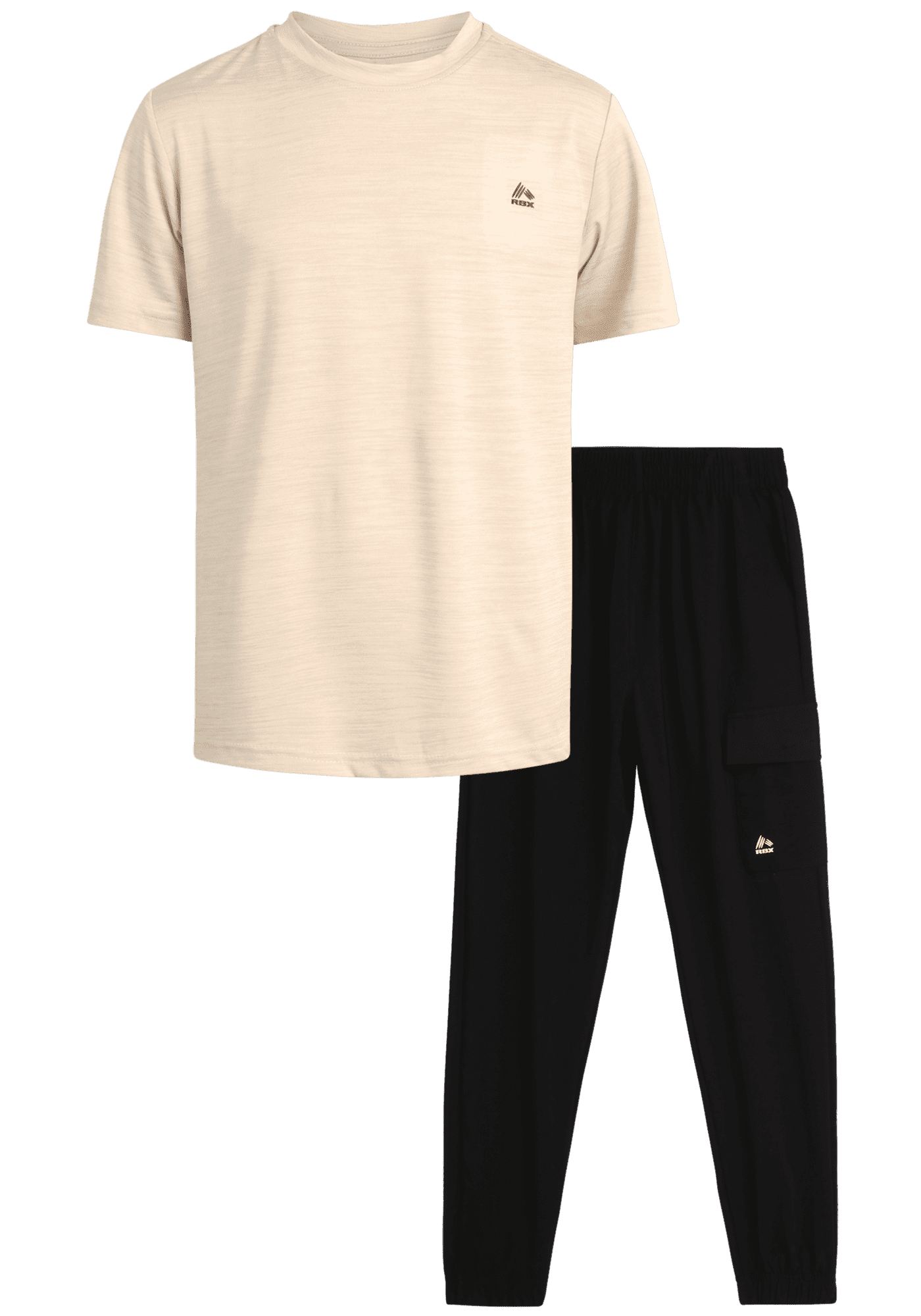 Quad Seven Boys' Pajama Set or Piece Short Sleeve Henley T - Main Image