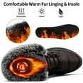 thumbnail image 3 of Ecetana Snow Boots for Women Warm Fur Lined Winter Boots Waterproof Insulated Winter Shoes, 3 of 6
