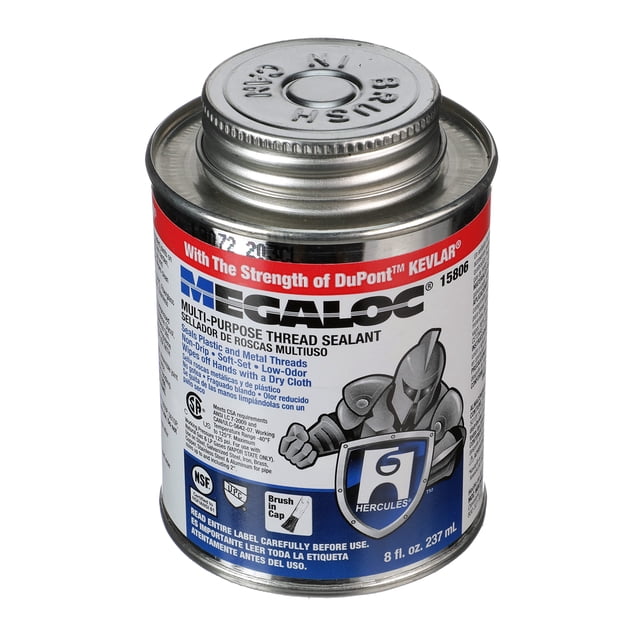 Sellador de roscas Hercules Megaloc multiusos 236 ml