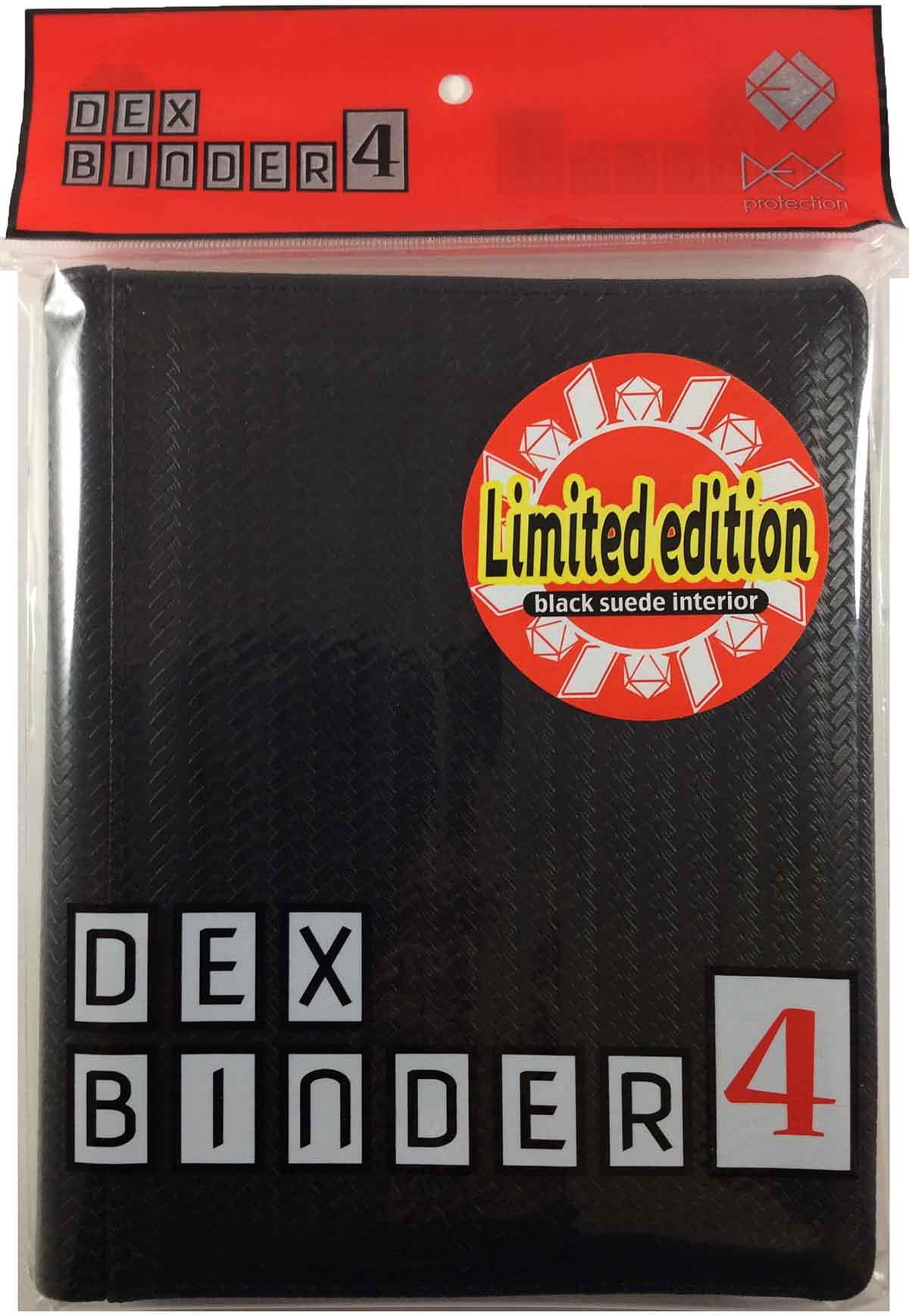Dex Binder 4 Litited Edition Black New