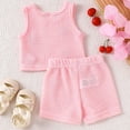thumbnail image 6 of mgoYE Newborn Infant Baby Girl Clothes Romper Shorts Set Floral Summer Outfits Cute Baby Clothes Girl Size 9-12 Months, 6 of 7