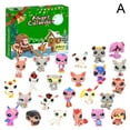 thumbnail image 3 of Mini - Figurines Calendrier de l'Avent de Noël Jouets pour Animaux de Compagnie Collection Chien, 3 of 4