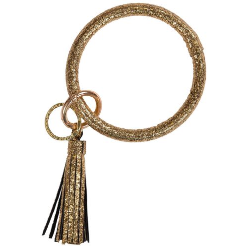 Simply Southern Keychain Bangle, Metallic Gold
