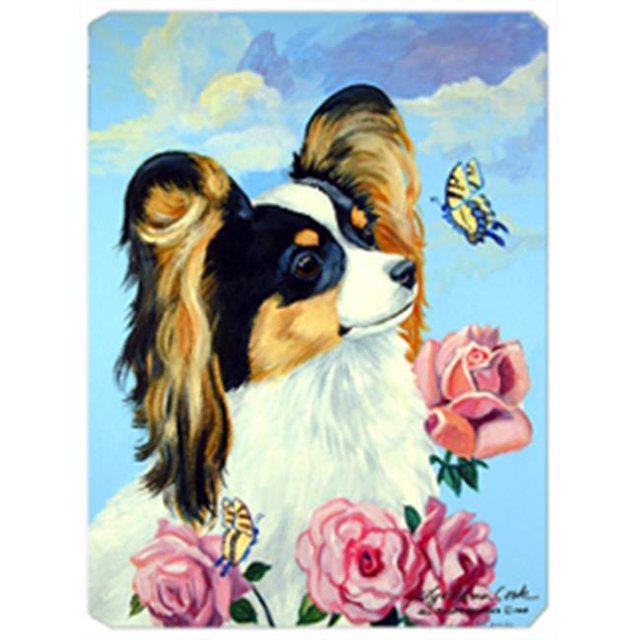 8 x 9.5 in. Papillon Mouse Pad, Hot Pad or Trivet