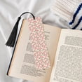 thumbnail image 4 of Kdxio Strawberry And Flowers Print Metal Tassel Bookmarks,Perfect Gift for Art Lovers and Bookworms Metal Bookmarks for Women, 4 of 8