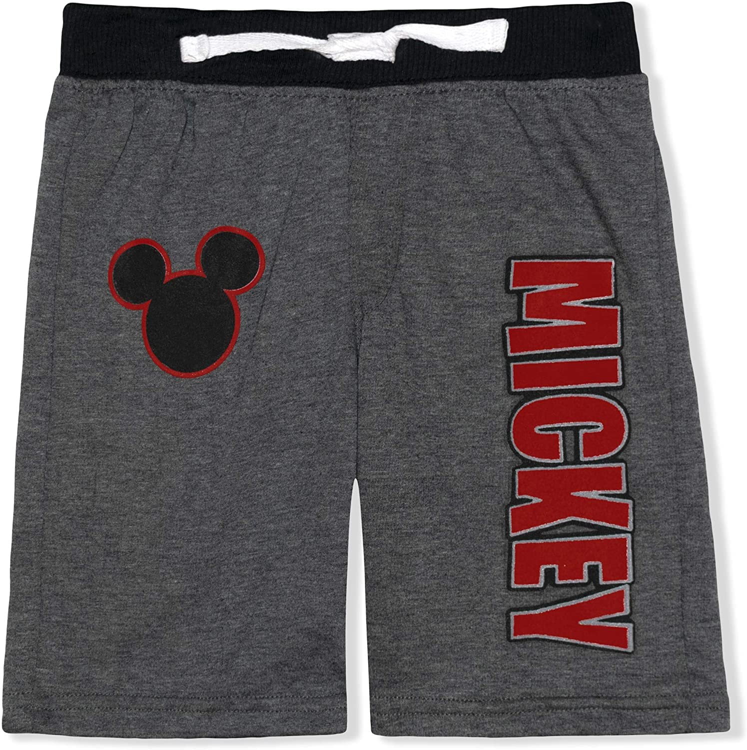 Toddler Kids Short Pants Disney Mickey Mouse 2 Pack Shorts Set for Boys 