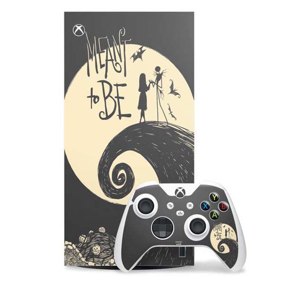 Skinit Disney The Nightmare Before Christmas Jack and Sally Meant to Be XBox Series X Digital Edition Bundle Skin