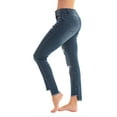 thumbnail image 2 of Just Love Denim Wash Ripped Jeggings for Women, 2 of 2