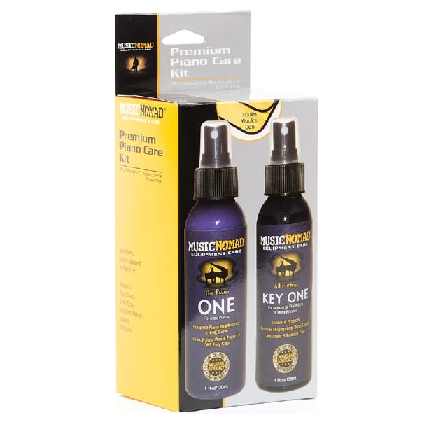 Kit De Limpieza Para Pianos Y Teclados Music Nomad Mn132