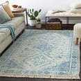 thumbnail image 2 of Surya Zainab ZAI-2314 96x120" Rectangle Traditional Cotton Rug in Aqua Blue/Sage, 2 of 7