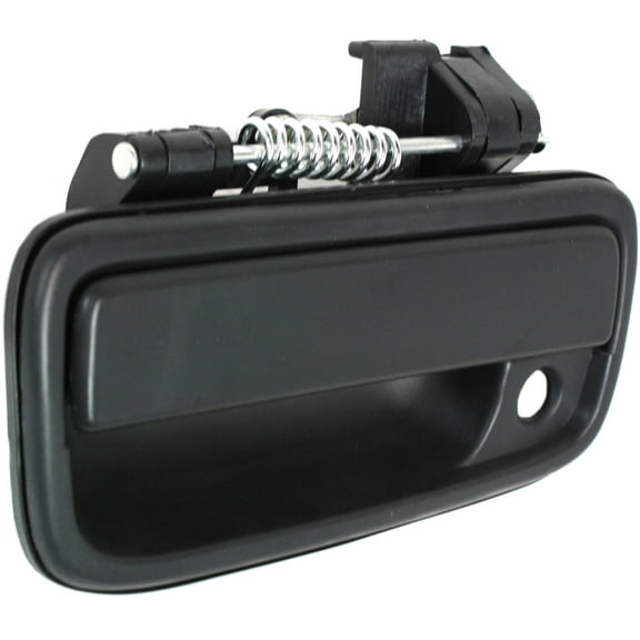 Exterior Door Handle Compatible with 1995-2004 Toyota Tacoma Front, Driver Side Textured Black