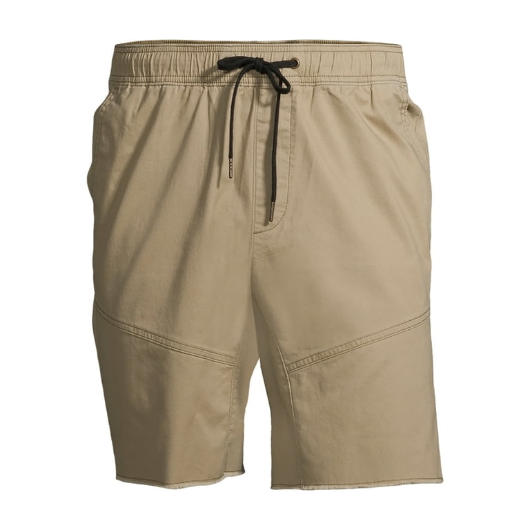 No Boundaries Men s and Big Men s Slim Fit Mid Rise Jogger Shorts