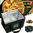 thumbnail image 4 of Large Food Delivery Insulated Bags Pizza Takeaway Thermal Warm Cold Bag, 4 of 4